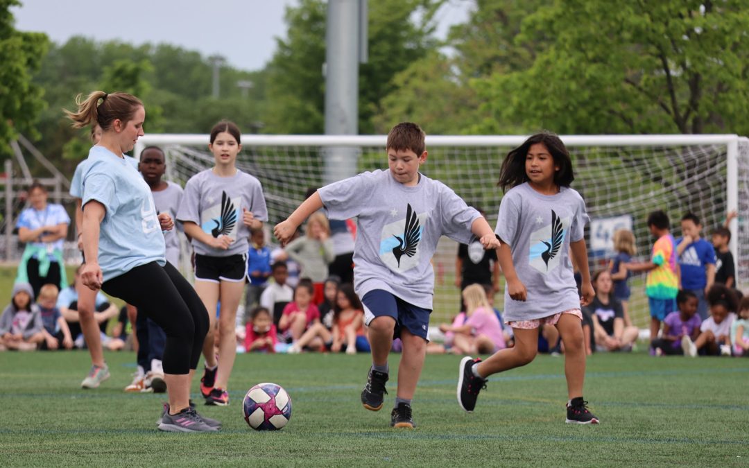 Photos: Centerview Elementary Annual 4th graders vs. teachers soccer game