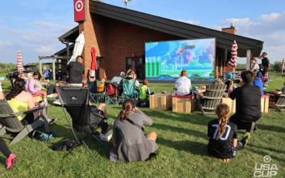 From Pixels to Projection: Reliving Super Mario Bros. Movie Night!