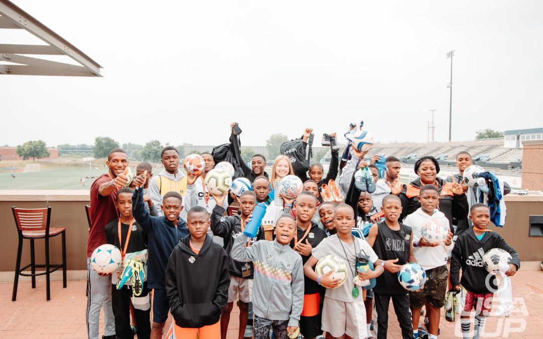 The Greater Goal Soccer Equipment Drive